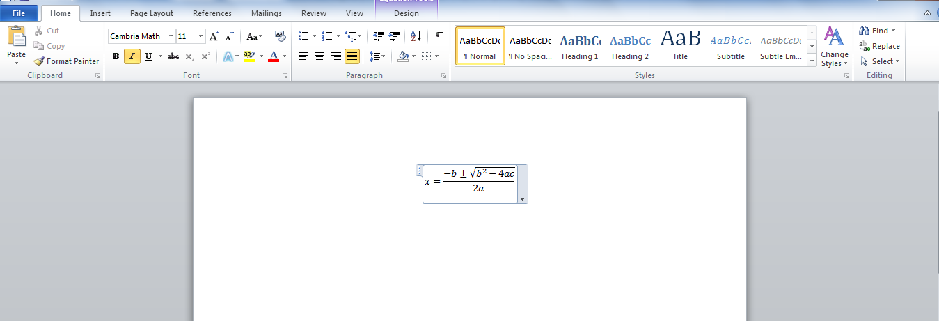 install equation editor to word for mac